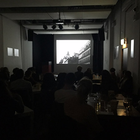 Film Night 21:4:16, Hackney Attic (April 2016)