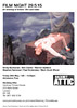 Film Night 29:5:15, Flyer (May 2015)