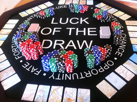 Karen Ay, Detail - The Luck of the Draw (2012)