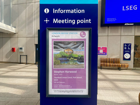 Display Poster, London Bridge Station  (September 2023)