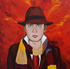 Study for a Self-Portrait as Doctor Who, Red, 2007