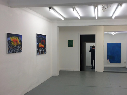 Andrew Graves/Stephen Harwood&mdash;Common Ground | Installation view, Studio 1.1, London  (November 2014)