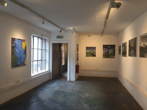 Installation view, Diffusion, The Bargehouse, London  (November 2016)