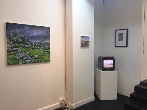 Installation view, Distant Fires, Studio 1.1, London  (May 2017)