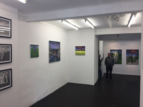 Installation view, Distant Fires, Studio 1.1, London  (May 2017)