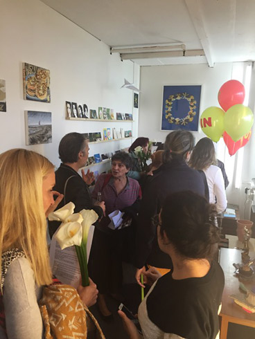 Private view, Europa, Transition Gallery, London  (June 2016)