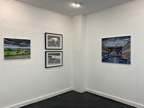 Gone Tomorrow, Installation View  (2021)