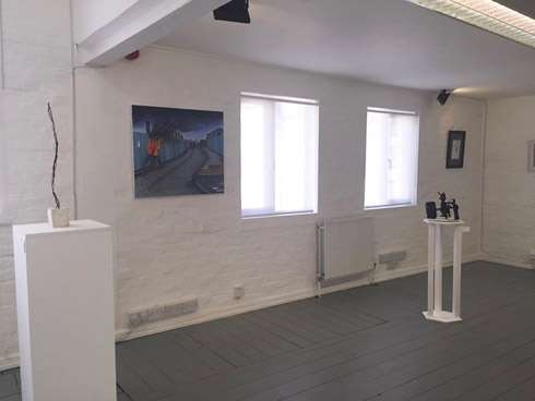 Installation view, Mews #2: Routes, JakBox Gallery, London  (October 2016)