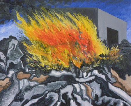 Beach Fire, Dungeness  (2014)