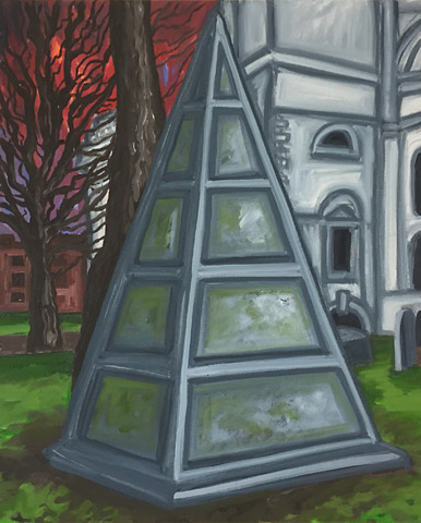 Study for the Wisdom of Solomon, Limehouse Churchyard  (2017)