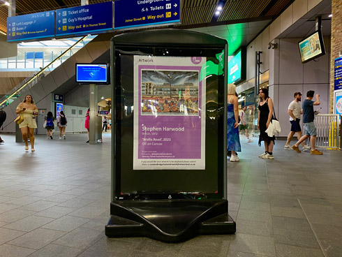 Display Poster, London Bridge Station  (September 2023)