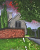 Approaching Canewdon Church  (2017)